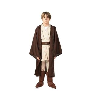 Jedi Warrior Character Cosplay Party Clothing for Kids