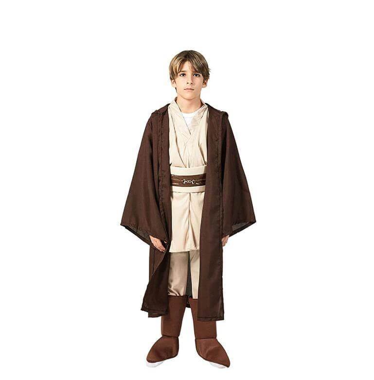 Jedi Warrior Character Cosplay Party Clothing for Kids